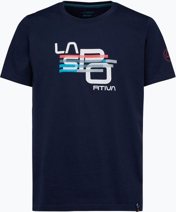 Koszulka męska La Sportiva Stripe Cube deep sea | WYSYŁKA W 24H | 30 DNI NA ZWROT