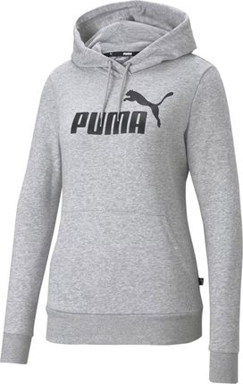 Bluza damska Puma ESS Logo Hoodie TR szara 586791 04