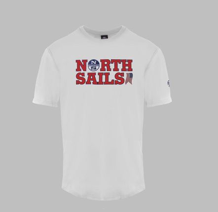 Koszulka T-shirt marki North Sails model 9024110 kolor Biały. Odzież męska. Sezon: Wiosna/Lato