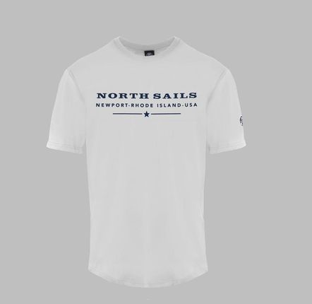 Koszulka T-shirt marki North Sails model 9024020 kolor Biały. Odzież męska. Sezon: Wiosna/Lato