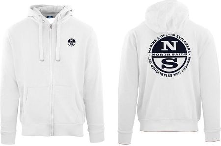 Bluza marki North Sails model 902416T kolor Biały. Odzież męska. Sezon: Wiosna/Lato