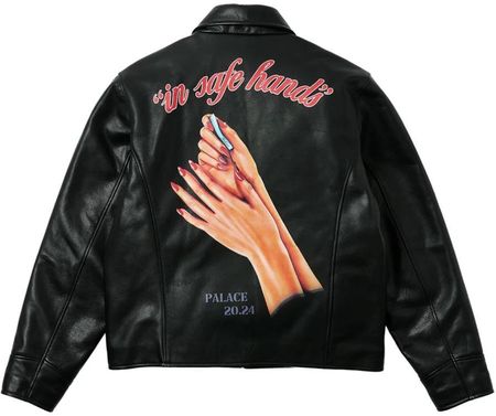 In Safe Hands Leather Jacket - M