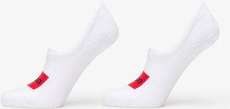 Hugo Boss Low Cut Label Socks  2-Pack White
