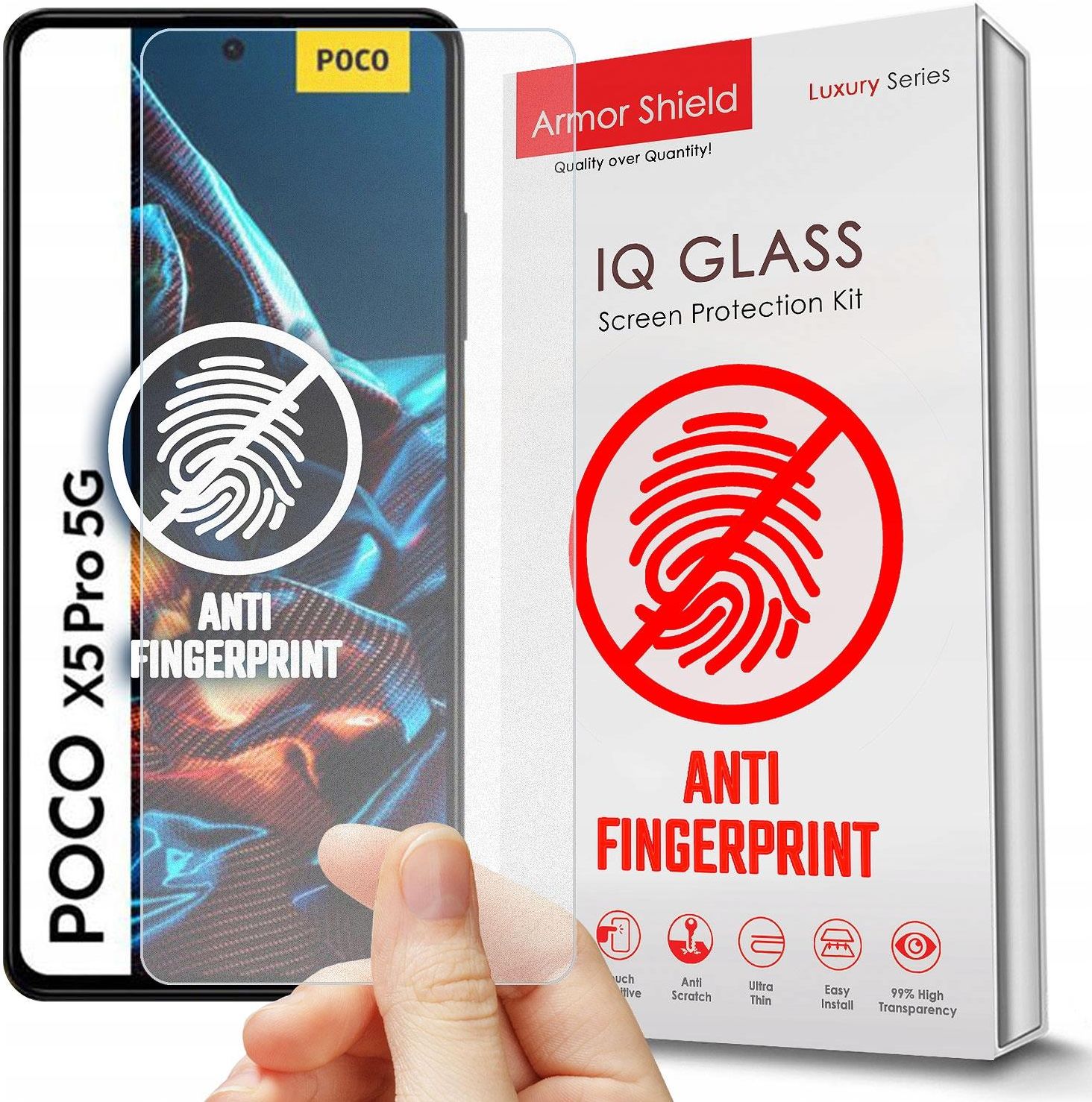 Armorshield Folia Hydrożelowa Matowa Paper Like Feel Do Poco X5 Pro 5G ...