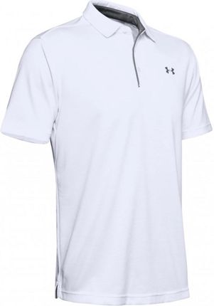 Męska koszulka do golfa UNDER ARMOUR Tech Polo - biała