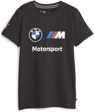 Koszulka dziecięca Puma BMW MMS ESS LOGO czarna 62126401