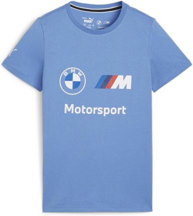 Koszulka dziecięca Puma BMW MMS ESS LOGO niebieska 62126405
