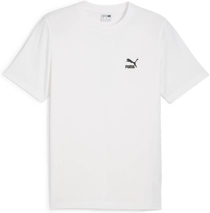 Koszulka męska Puma CLASSICS SMALL LOGO biała 67918702