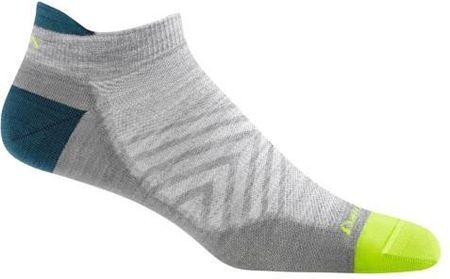 Skarpety Darn Tough Men's Run No Show Tab No Cushion Ultra-Lightweight Running Sock - Gray