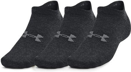 Under Armour Essential No Show 3-Pack Black