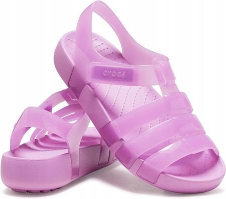 Crocs Isabella Jelly Kids 209837-6WQ różowe sandały sandałki J1 32-33