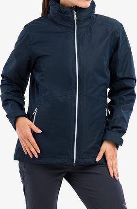 Kurtka 3w1 damska CMP Page Zip Hood Jacket - black blue