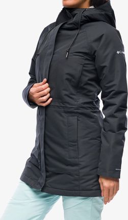 Płaszcz damski Columbia South Canyon Sherpa Lined Jacket - black/chalk sherpa