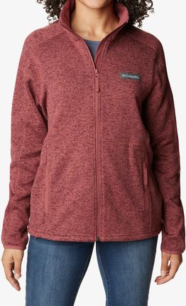 Bluza polarowa Columbia Sweater Weather Full Zip - beetroot heather