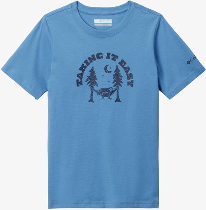 Koszulka chłopięca Columbia Valley Creek Short Sleeve Graphic Shirt - skyler/sloth