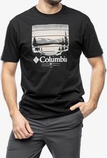 Zdjęcie Koszulka z nadrukiem Columbia Path Lake Graphic Tee II - black/colorful vista - Rybnik