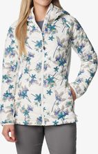 Kurtka ocieplana damska Columbia Powder Pass Hooded Jacket - sea salt tiger lilies print