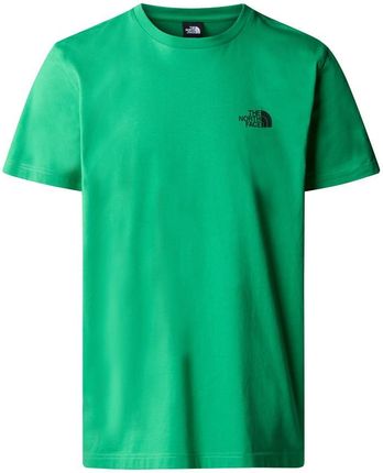 Koszulka The North Face M Simple Dome Tee męska : Kolor - Zielony, Rozmiar - M