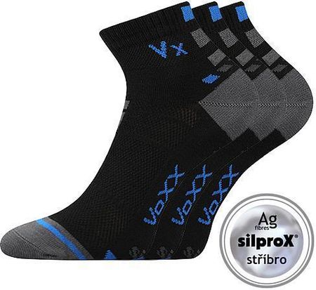 VOXX Mayor silproX skarpetki czarne 3 pary 35-38 101560