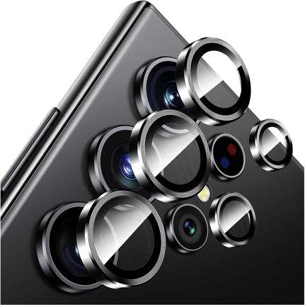 Alogy Szkło Do Samsung Galaxy S24 Ultra Nakładka Na Aparat Obiektyw Obiektywy Aparatu Lens Protector Pro Osłona Ochronna