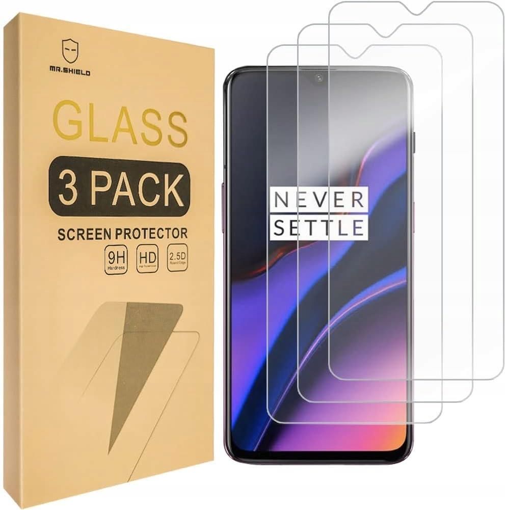 Protège-écran Verre Trempé Pour OnePlus 6T (2 Pièces) - Neuf, Anti-rayures 9H, Transparent
