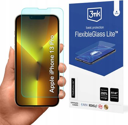3Mk Niepękające Szkło Hybrydowe Apple Iphone 13 Pro Flexibleglass Lite