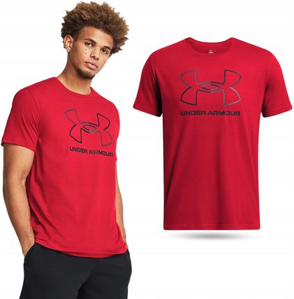 Koszulka Męska Under Armour T-shirt Szybkoschnąca Bawełna Sportowa 1382915