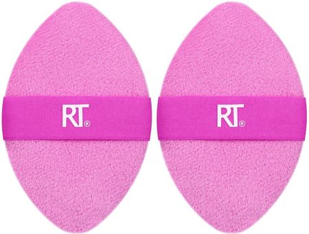Real Techniques Miracle 2-In-1 Powder Puff Duo aplikator 2 szt