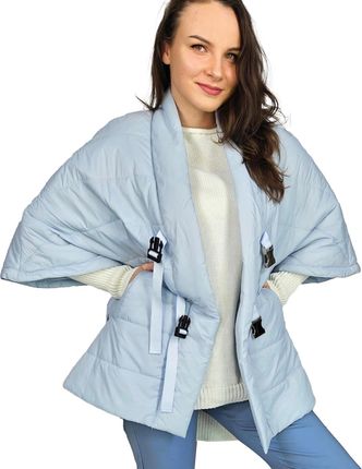 Damska kurtka płaszcz przejściowy peleruyna kimono ANNA