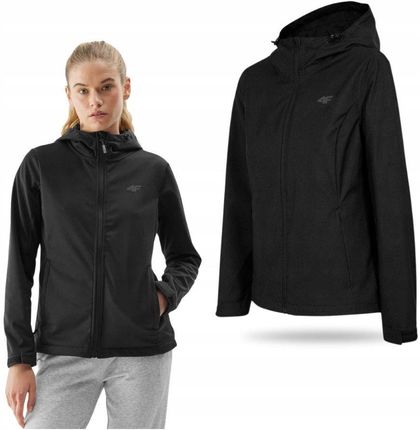 Kurtka Damska 4F Przejściowa Softshell Sportowa Przeciwdeszczowa Wiosenna