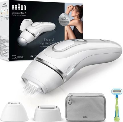 Braun  PL3122 Silver/White