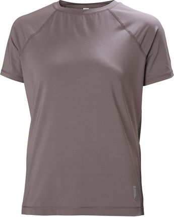 Damska Koszulka z krótkim rękawem Helly Hansen W Tech Trail SS T-Shirt 48514_656 – Szary