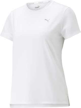 Koszulka damska Puma RUN FAVORITE HEATHER biała 52316802