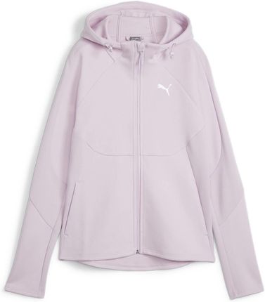 Bluza z kapturem damska Puma EVOSTRIPE FZ różowa 67787860