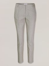 Zdjęcie Spodnie garniturowe w beżowo-szarą pepitkę - Gliwice