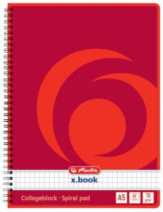 Herlitz Spiral Notebook Kar. A5 - Checkered