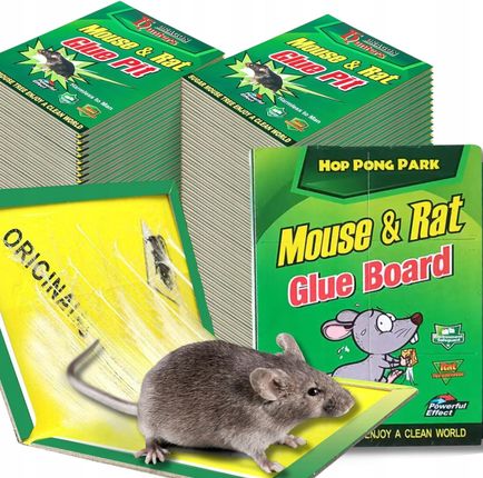 Mocny Lep Na Myszy Szczury Pułapka 25X Łapka Myszołapka Silny Gryzonie