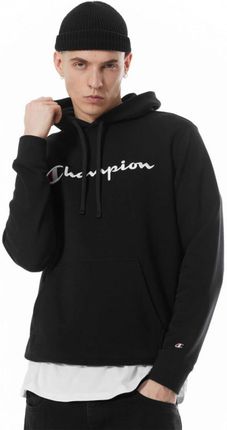 Męska bluza dresowa nierozpinana z kapturem Champion Legacy Hooded Sweatshirt - czarna