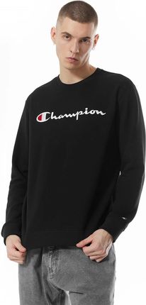 Męska bluza dresowa nierozpinana bez kaptura Champion Legacy Crewneck Sweatshirt - czarna