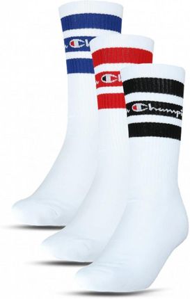 Skarpetki uniseks (3-pack) Champion Crew Socks - białe
