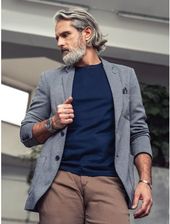 Zdjęcie Niebieska marynarka w pepitkę - Dąbrowa Górnicza