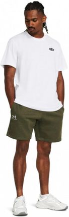 Męskie spodenki dresowe Under Armour UA Essential Fleece Shorts - khaki