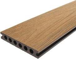 Zdjęcie Deska Balkonowa Kompozytowa Bergdeck W138 Teak/Orzech Szczotkowany 290×13.8×2,4cm Bb0021  - Dąbrowa Górnicza