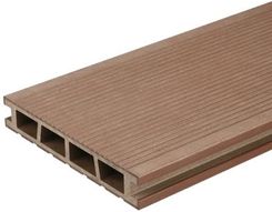 Zdjęcie Deska Tarasowa Kompozytowa Bergdeck B150 Kasztan Szczotkowany 240×15×2,5cm Bd1004 - Reda