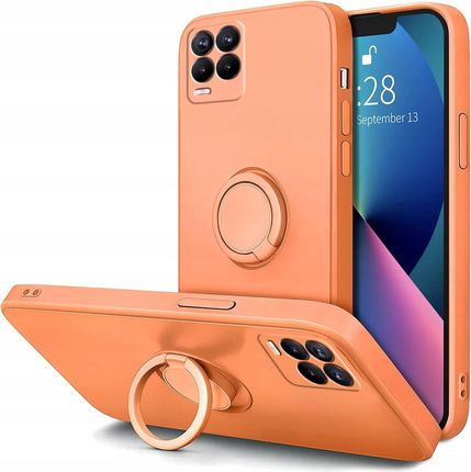 Itel Etui Do Realme 8 Pro Silikon Ochrona Aparatu Ring Soft Case Szkło