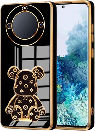 Itel Etui Glamour Do Honor X40 5G Miś Bear Uchwyt Podstawka Silikon Case 6D