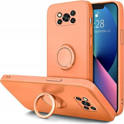 Itel Etui Do Xiaomi Poco X3 Pro Silikon Ochrona Aparatu Ring Soft Szkło