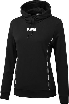 Bluza z kapturem damska Puma TAPE czarna 67402001