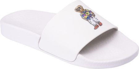 Klapki Polo Ralph Lauren Polo Slide-Sandals-Slide 809934056002 – Biały