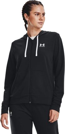 Under Armour Rival Terry Fz Hoodie Black